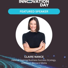We’re thrilled to announce Claire Nance as a featured speaker at Media Innovation Day.

Claire has built her career leading strategic initiatives across some of the biggest names in advertising and media, while also being recognized among the industry’s top innovators and mentors.

Tickets are limited! Purchase today and join us on September 30th to learn from one of the sharpest minds in the business.
