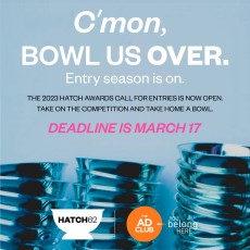 #Hatch62 calls for the best creative in New England, so it's time to submit your entries and take on the competition. Check out the Entry Kit for the expanded categories using the link in our bio.

The entry deadline is March 17. C'mon, bowl us over!