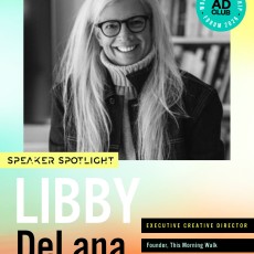 For Libby DeLana, living Unbound is about small, intentional acts that change you over time.

As an executive creative director, author of Cold Joy, and cohost of This Morning Walk, Libby reminds us that discomfort can be the greatest teacher.

Join us at this year's Women's Leadership Forum as she shares how embracing the cold (literally and figuratively) can set you free.

Come be inspired by Libby and other Unbound speakers on March 24th. Get your tickets now!