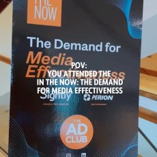 POV: You attended an AdClub event. Thank you to everyone who attended In The Now: The Demand for Media Effectiveness. We loved seeing you there🤩 #AdClub #InTheNow #Marketing #Boston #Events
