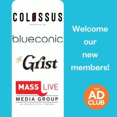 The Ad Club Membership continues to grow as we welcome four incredible brands as our newest members: @Colossuscreativeco, Blueconic, @TheGristBoston, and @MassLive, joining many other top brands. For more about The Ad Club members, visit our website at www.adclub.org.

To learn more about The Ad Club's membership levels & benefits, check out theadclub.org/membership to find the level that's perfect for your company.